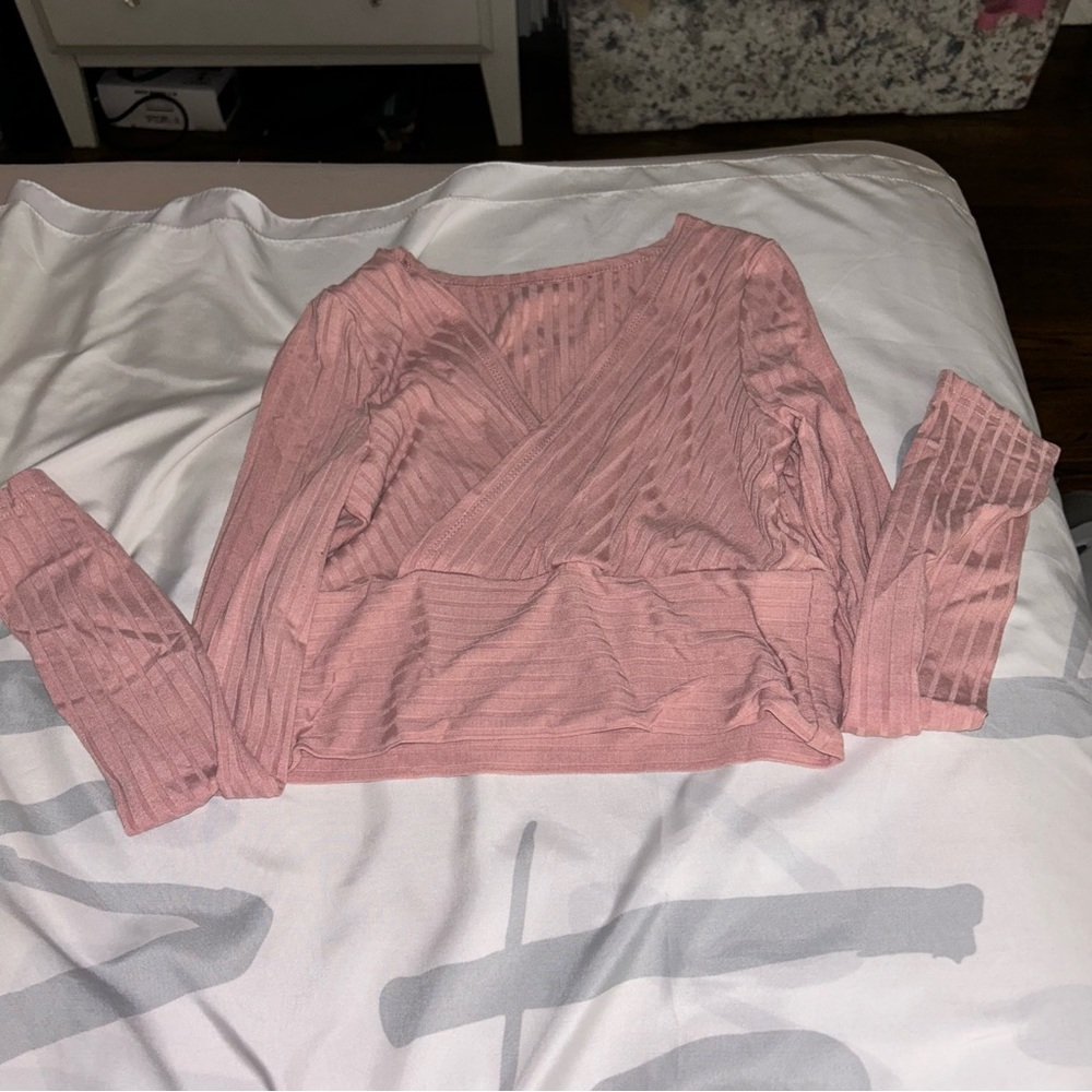 shein crop top, size s